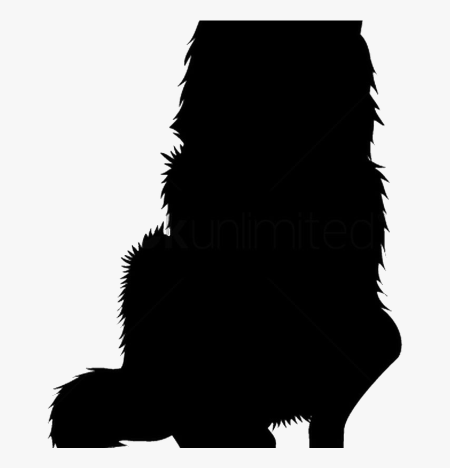 15 Sitting Dog Silhouette Png For Free Download On - Black Wolf Sitting Down, Transparent Clipart