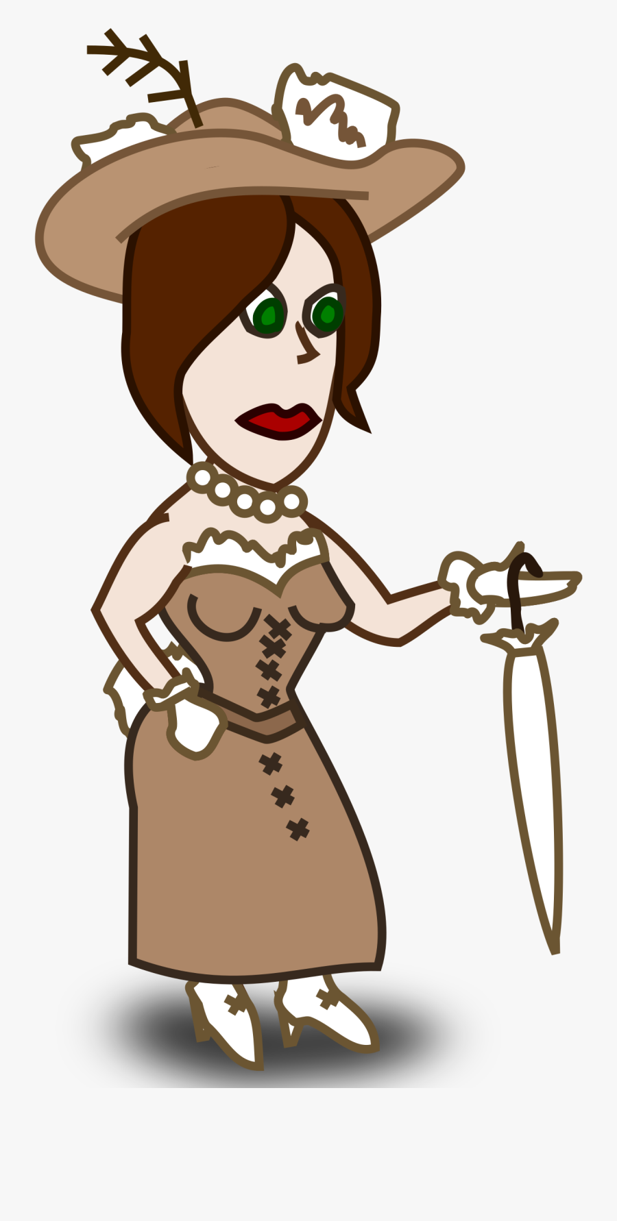 Clipart - Comic Characters - Lady - God Grant Me The Serenity Funny Quotes, Transparent Clipart