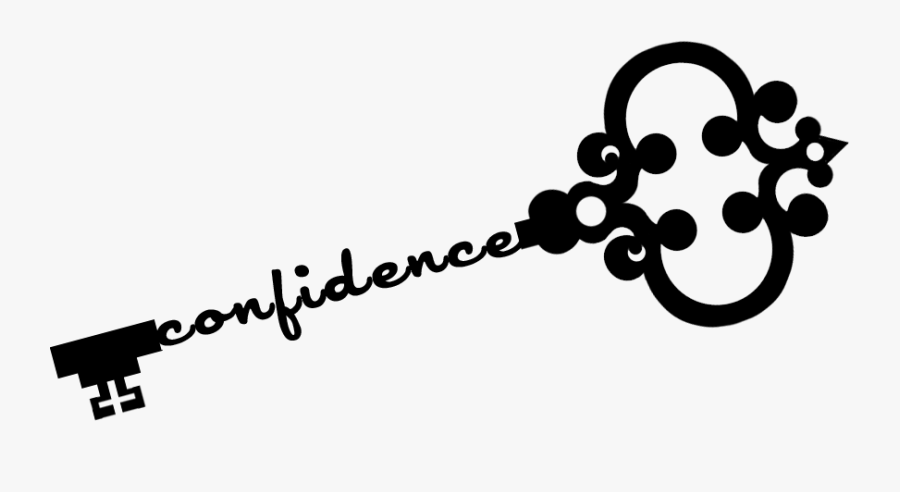 Transparent Confident Person Clipart - Confidence Is Key, Transparent Clipart