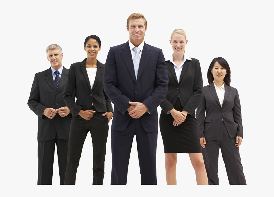 Transparent Confident Person Clipart - Confident Business People, Transparent Clipart