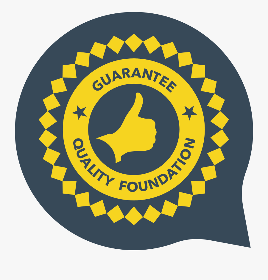 We Are Confident We Can Solve Any Foundation Issue - 100% Original Vector Png, Transparent Clipart