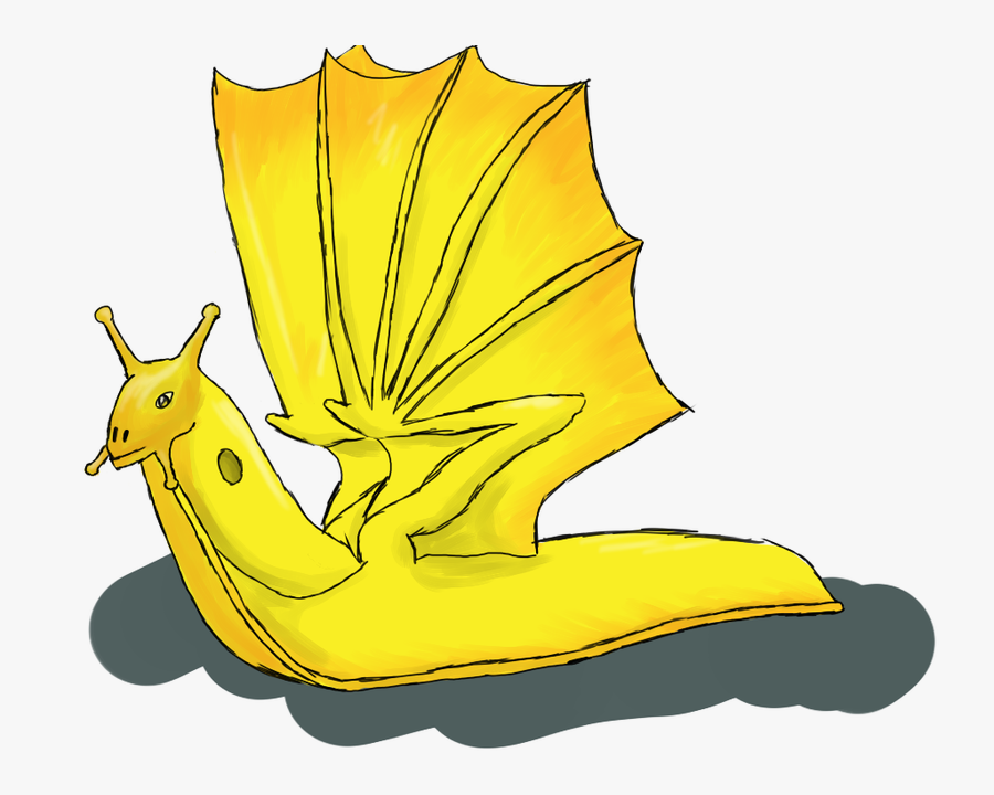 Banana Slug Dragon By Defy - Banana Slug Dragon, Transparent Clipart
