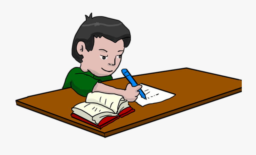 School Work - Night Before Examination Paragraph, Transparent Clipart
