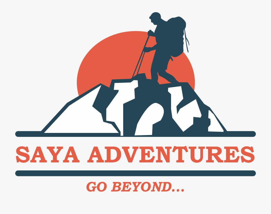 Saya Adventures Logo - Hiking Logo Free, Transparent Clipart