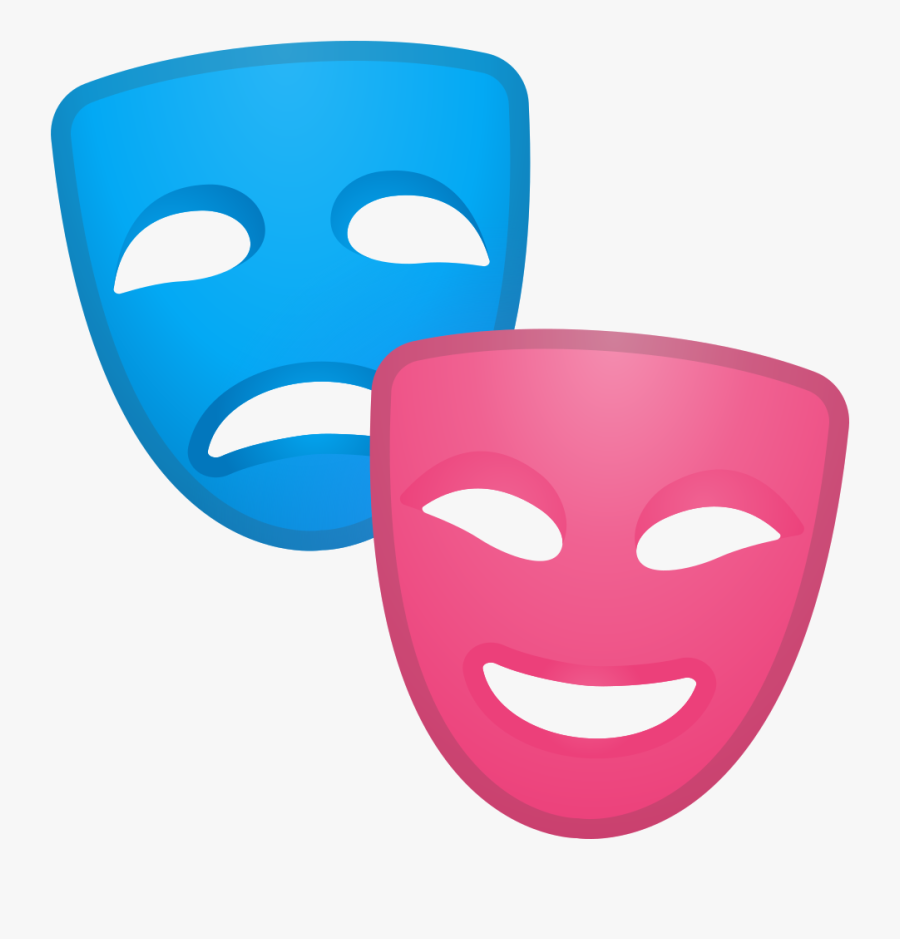 Performing Arts Icon Clipart , Png Download - Theatre Mask Emoji, Transparent Clipart