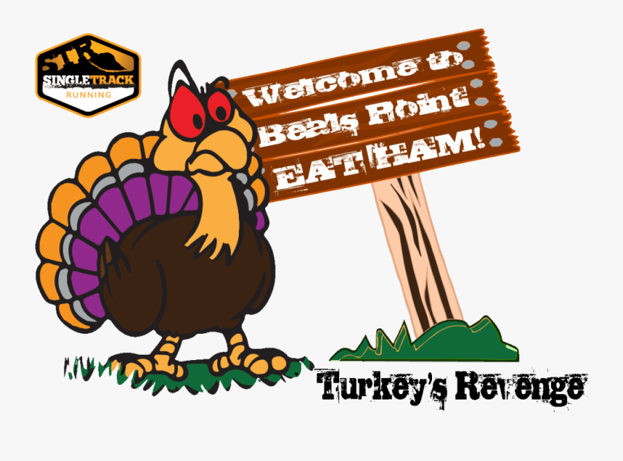 Turkey’s Revenge Logo On Raceraves - Cartoon, Transparent Clipart