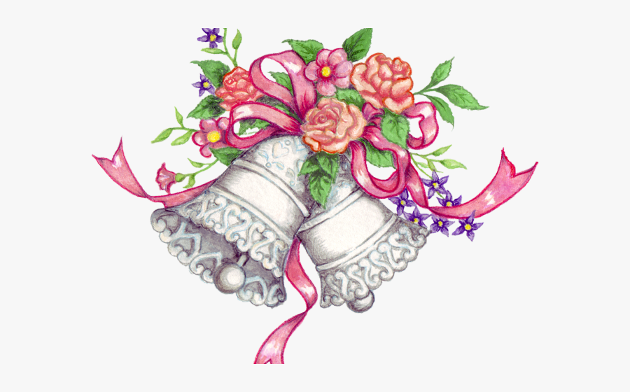 Wedding Bell, Transparent Clipart