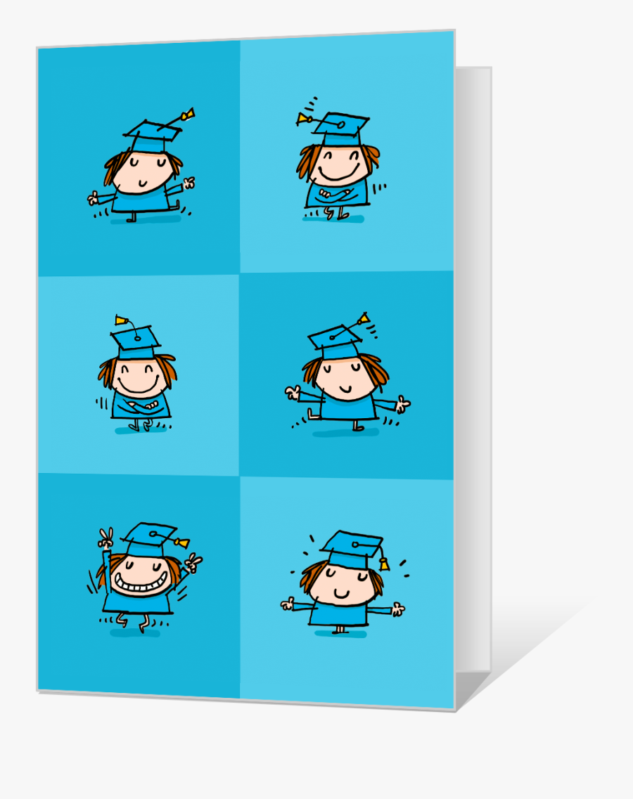 Elementary School Printable Graduation Card, Transparent Clipart