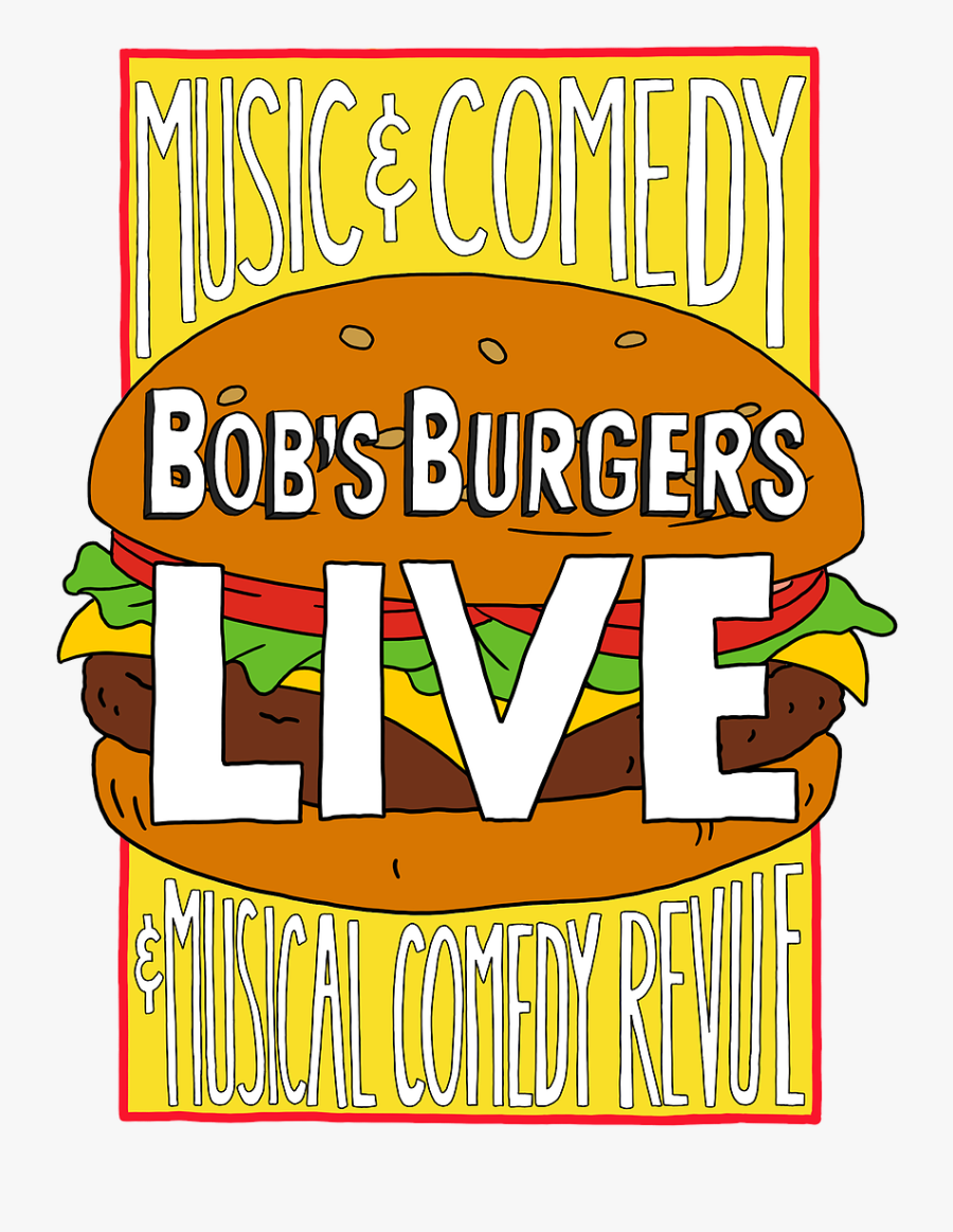 Bob"s Burger Live At The Orpheum Theater Clipart ,, Transparent Clipart