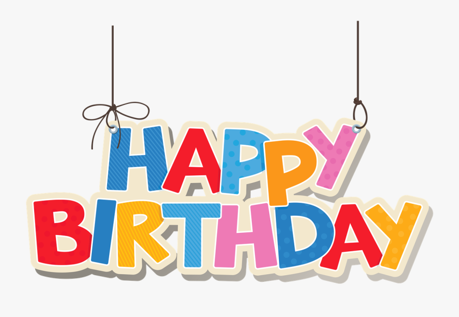 Birthday White Background Isolated Pictures - Happy Birthday Clipart Png, Transparent Clipart