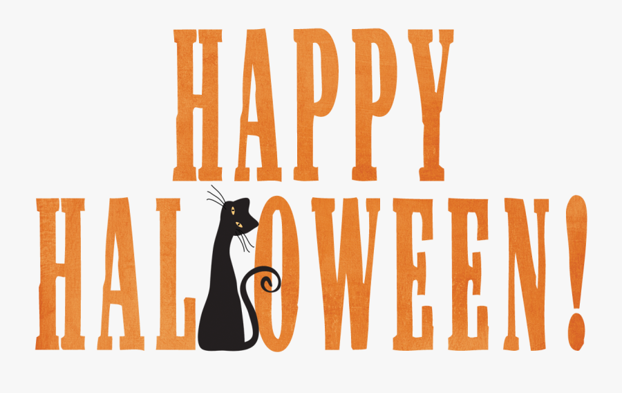 Happy Halloween Cute Cat Png, Transparent Clipart