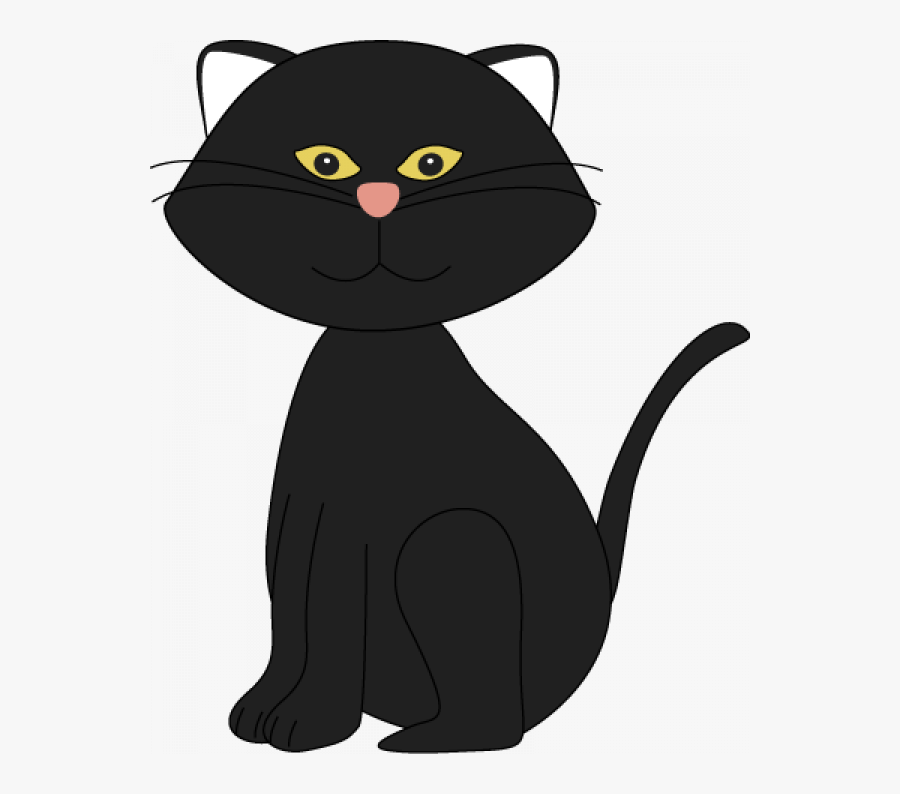 Transparent Black Cat Clipart Png - Black Cat Free Clipart, Transparent Clipart
