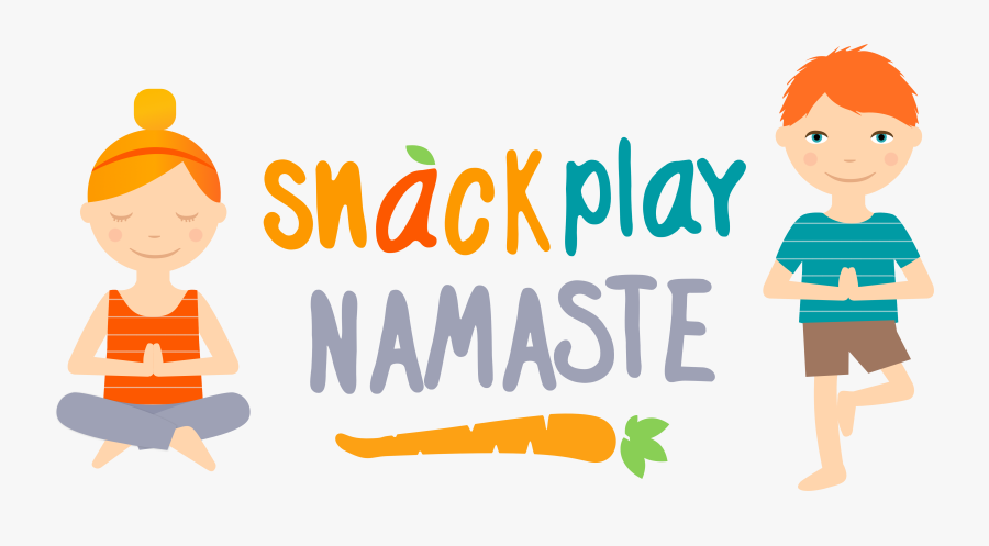 Snack Play Namaste, Transparent Clipart