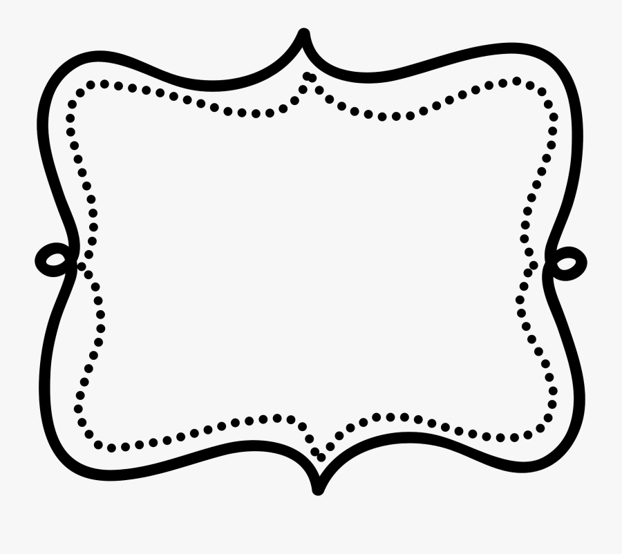 1600x1356px Fun Doodle Frames Clipart - Printable Frame, Transparent Clipart