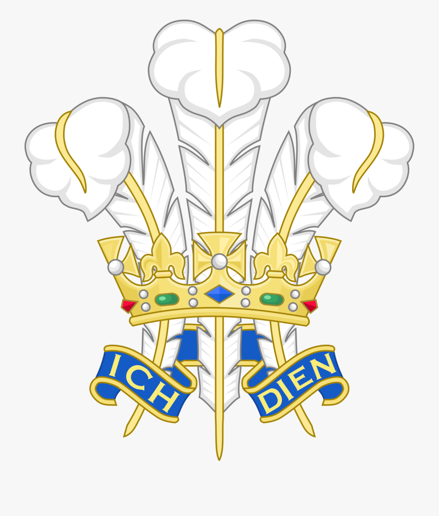 Prince Of Wales Badge, Transparent Clipart