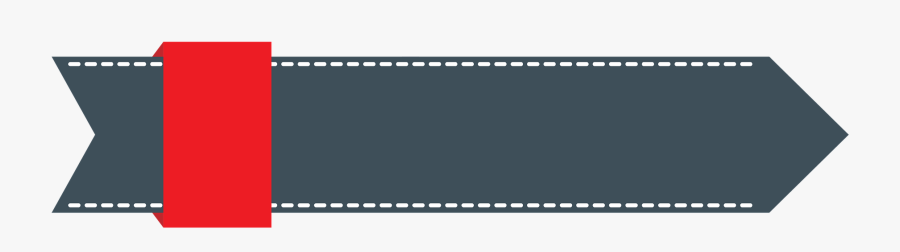 Arrow, Tape, Banner, Dark Blue, Line - Origami Banner Png Banner, Transparent Clipart