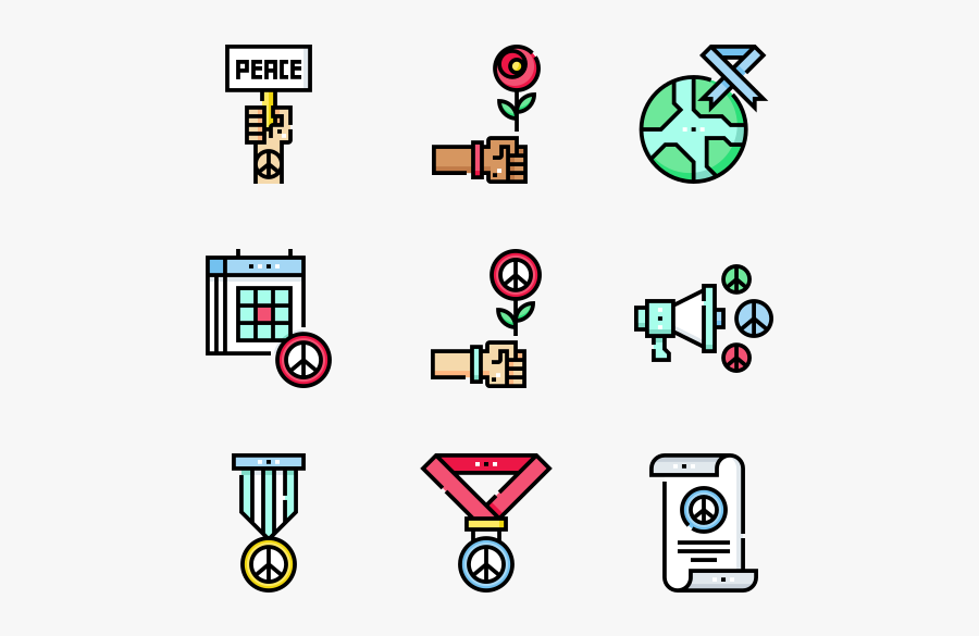 Peace Day, Transparent Clipart