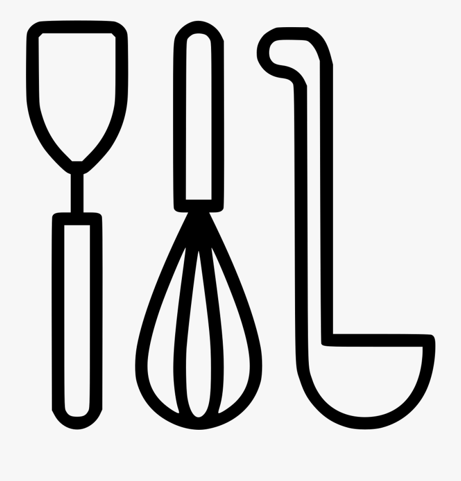Cooking Utensils - Cooking Utensils Icon Png, Transparent Clipart