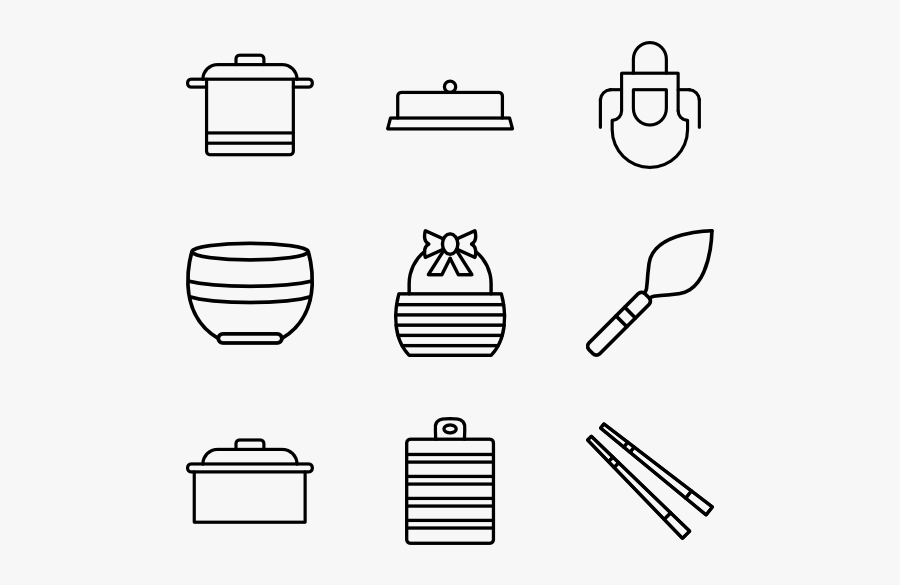 Kitchen Utensils, Transparent Clipart