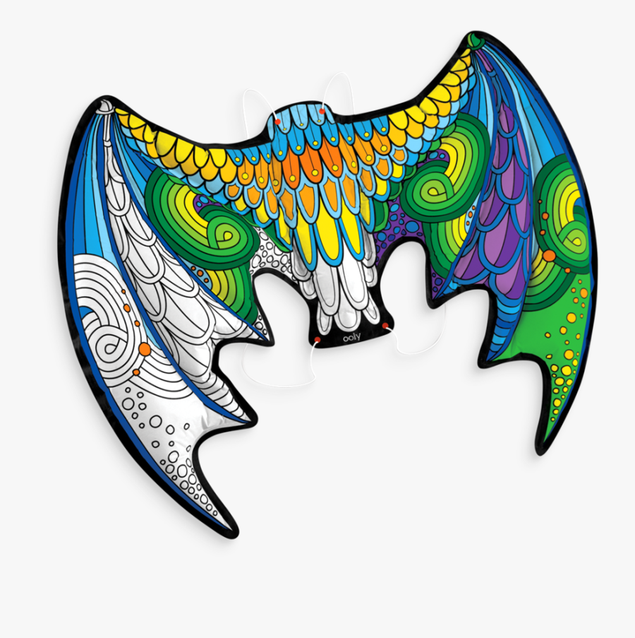 Kids Dragon Wings, Transparent Clipart