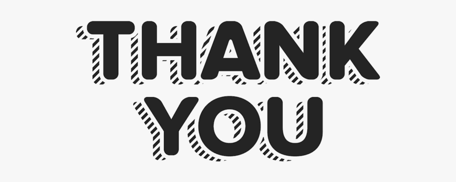 Sketched 3d Thank You Stamp Grande - Fête De La Musique, Transparent Clipart