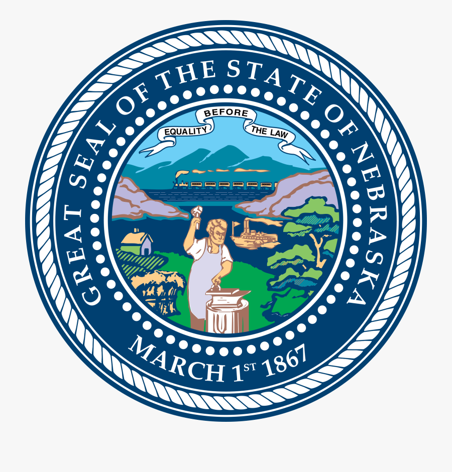 Nebraska Seal, Transparent Clipart