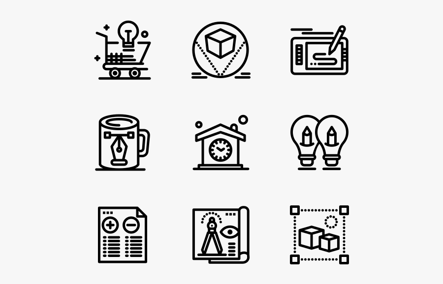 Design Thinking - School Icon Vector Png, Transparent Clipart