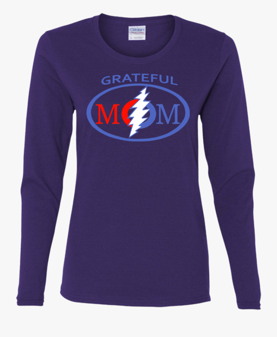 Lightning Png Ladies V - Long-sleeved T-shirt, Transparent Clipart