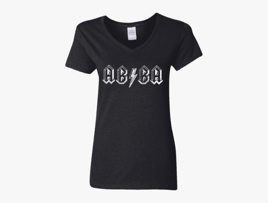 Lightning Png Ladies V - T-shirt, Transparent Clipart