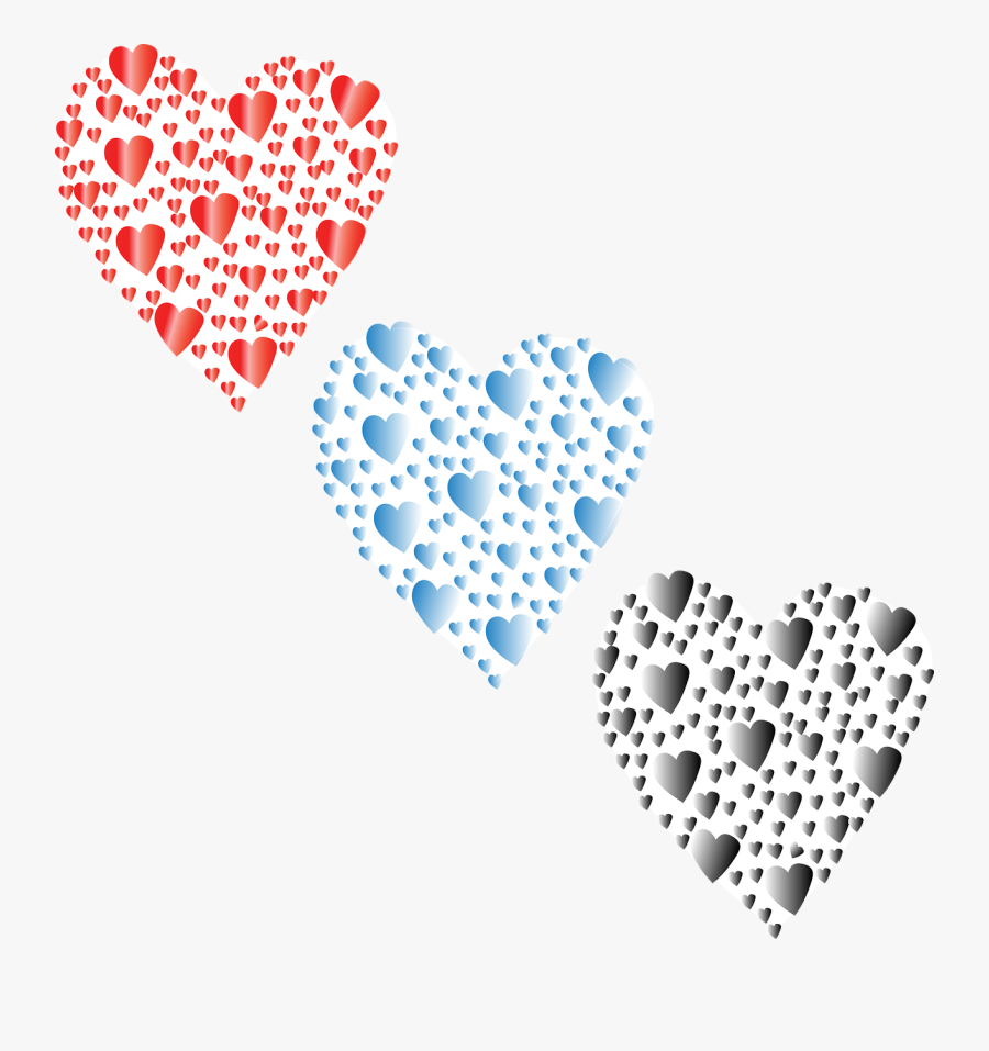 Wedding, Heart, Symbol, Colors, Valentine, Shape - Heart, Transparent Clipart