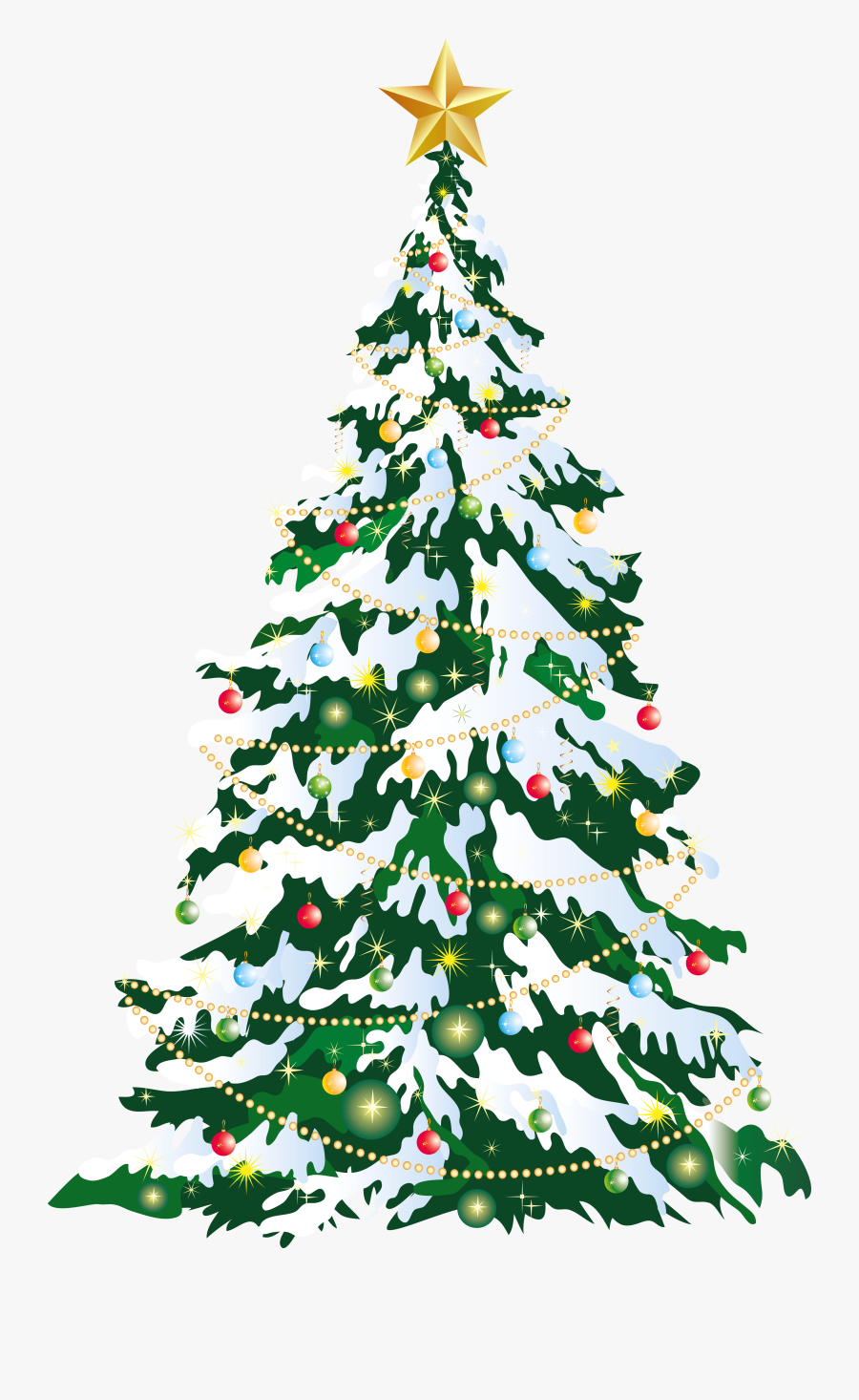 X Mas Tree Clipart, Transparent Clipart