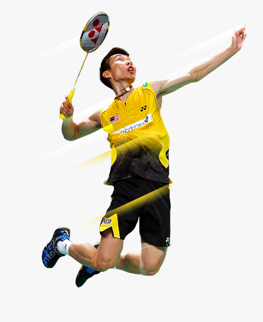 Asian Badminton Player Png Image - Lee Chong Wei Png, Transparent Clipart