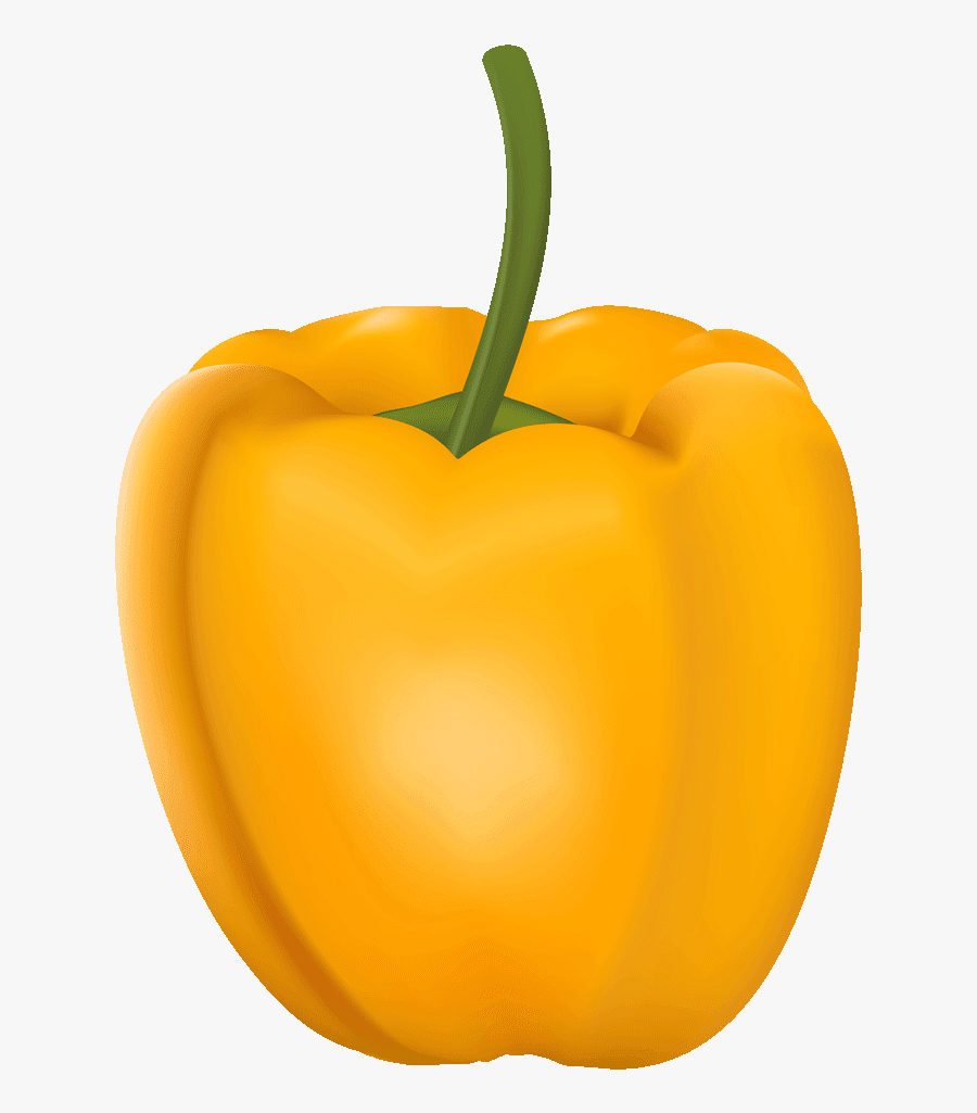 Yellow Chili Pepper Clipart - Yellow Pepper, Transparent Clipart