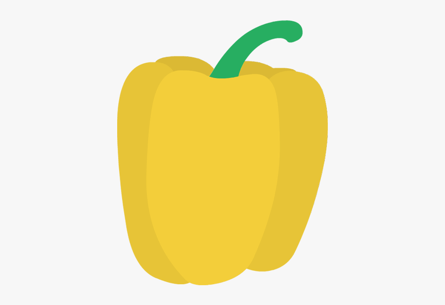 Clip Art Thanksgiving Pimentos Capsicum - Yellow Pepper Clipart Png, Transparent Clipart