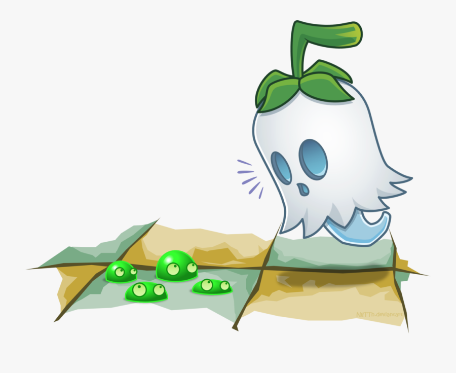 Ghost Pepper Meet The Mold Colonies By Ngtth - Plants Vs Zombies 2 Ghost, Transparent Clipart