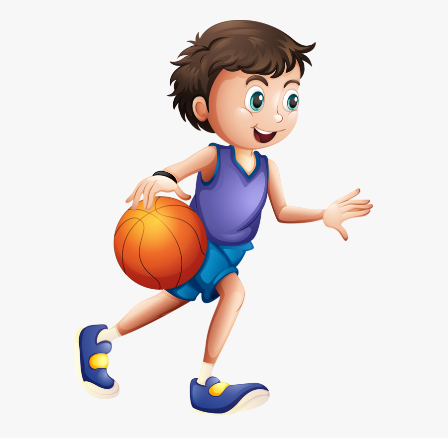 Female Clipart Badminton Player - Basketball Animation, Transparent Clipart