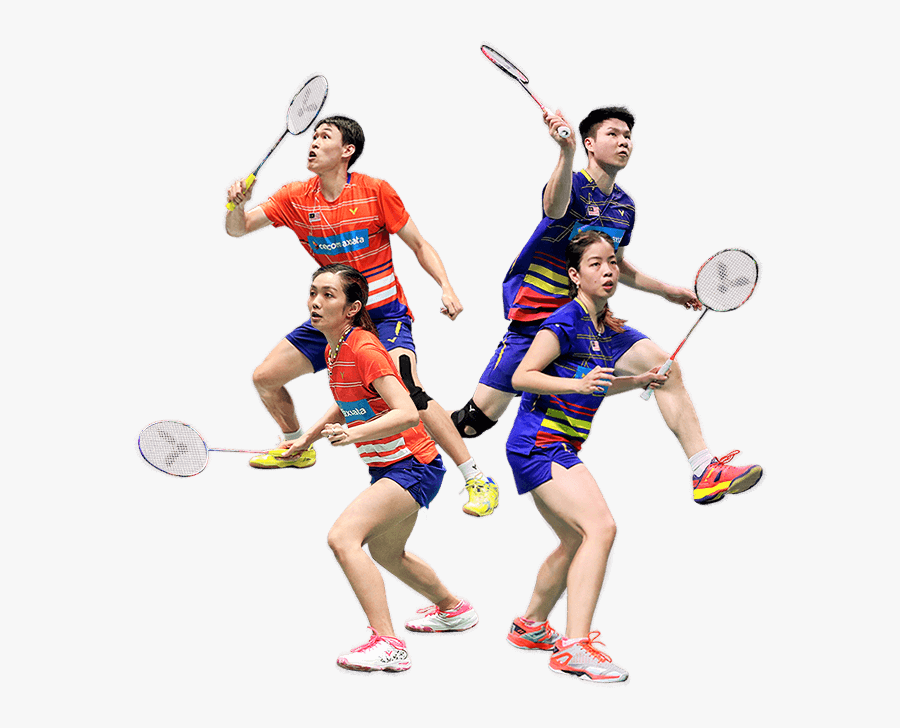 Badminton Drawing World Class - Badminton Team, Transparent Clipart