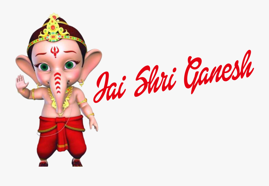 Bal Ganesh Cartoon Drawing, Transparent Clipart