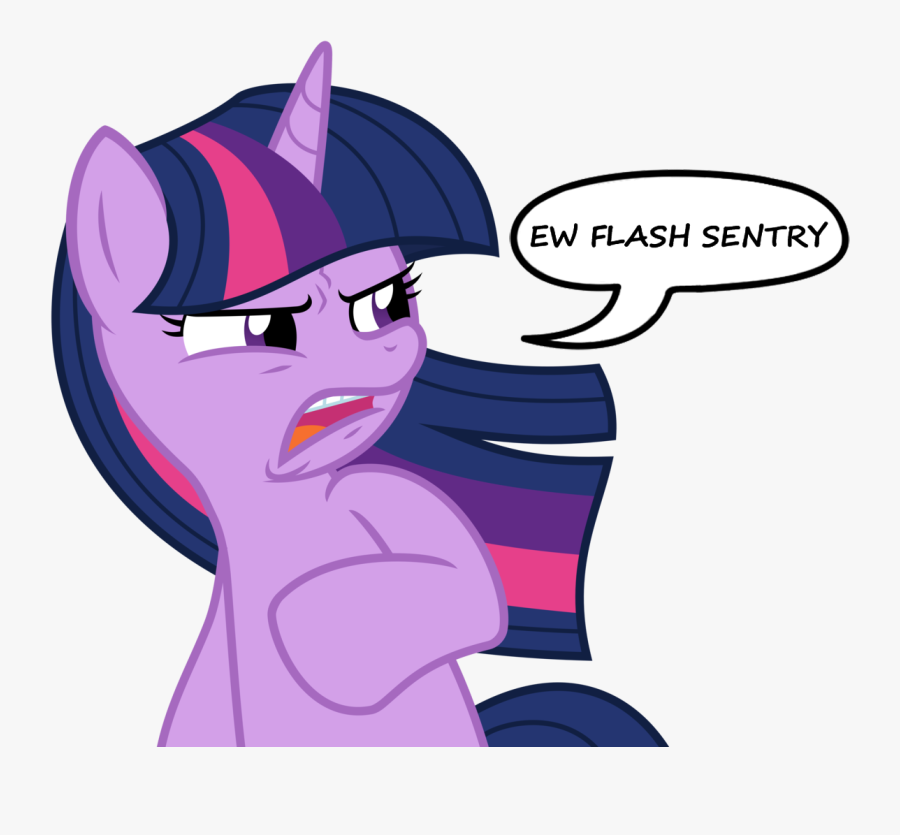 Mamandil, Disgusted, Ew Flash Sentry, Ew Gay, Flash - De Equestria Girl Flash Sentry And Twilight, Transparent Clipart