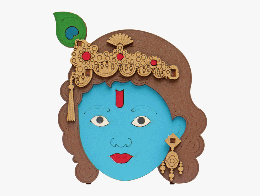 Lord Krishna Model Kit , Png Download - Art And Craft Of Janmashtami, Transparent Clipart