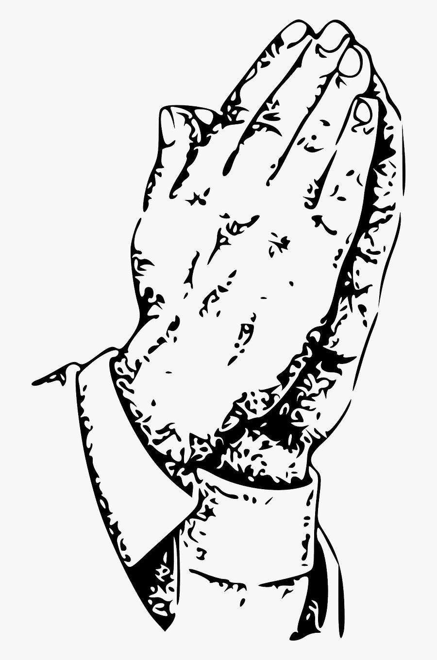 Royalty Free Rock Nature Spiritual Free - Praying Caricature, Transparent Clipart