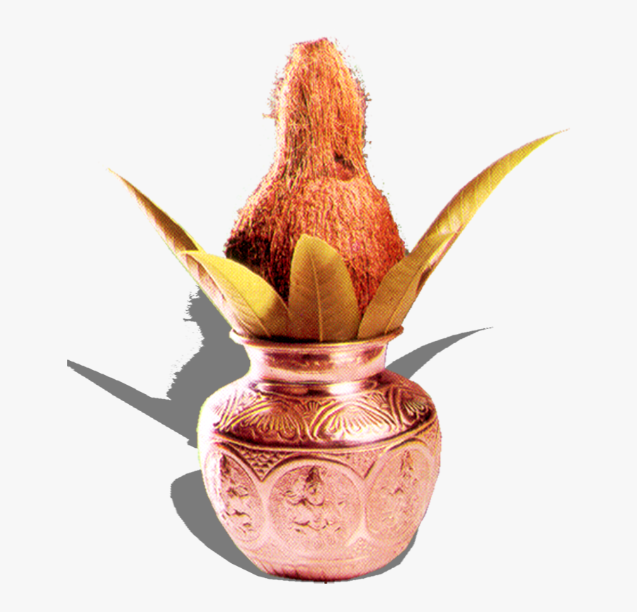 Transparent Clipart Image Brass Kalash Png Image - Durga Puja Chandmala Png, Transparent Clipart