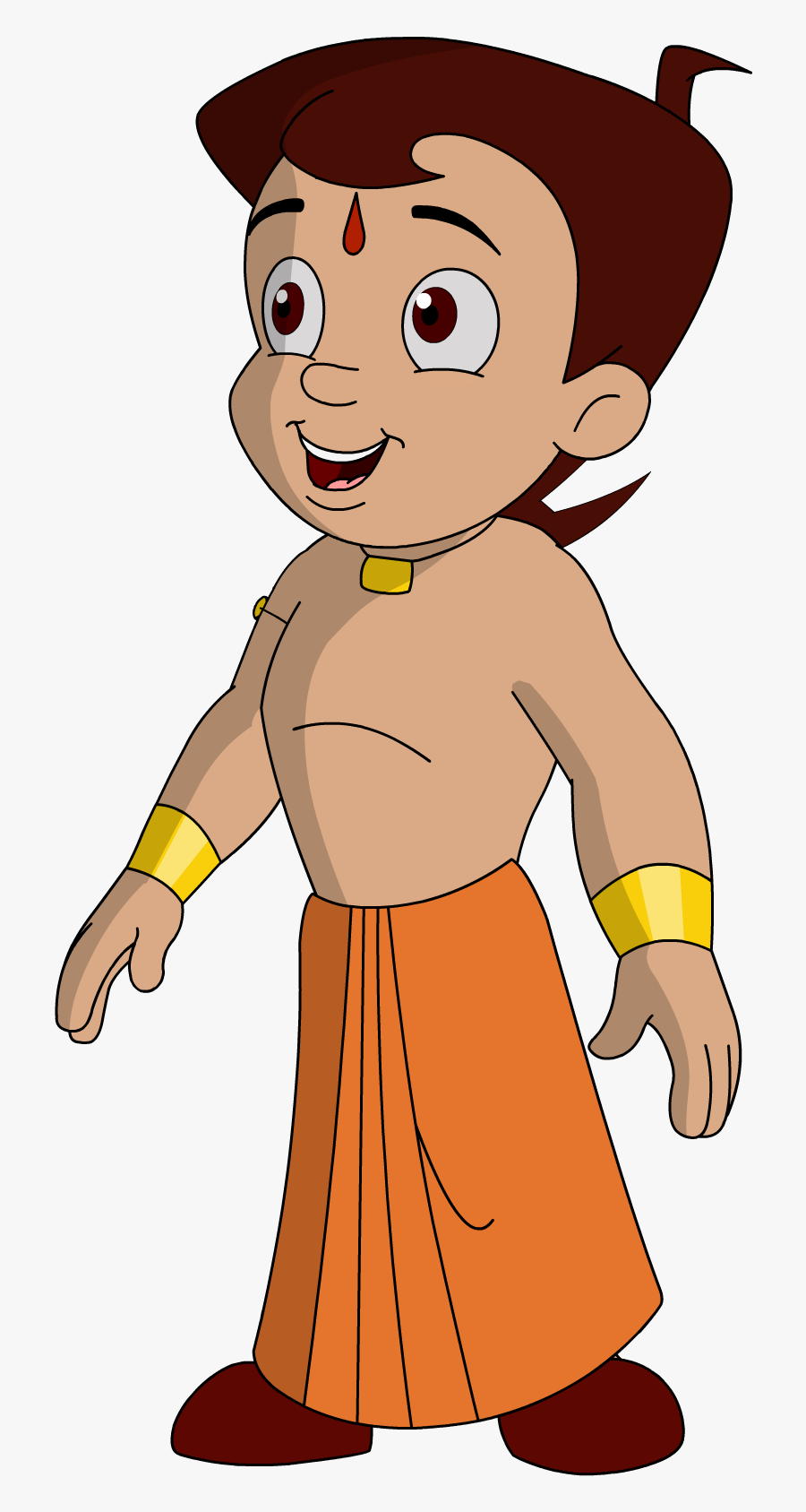 Chhota Bheem Cutting Cake Clipart , Png Download - Clipart Of Chota Bheem, Transparent Clipart