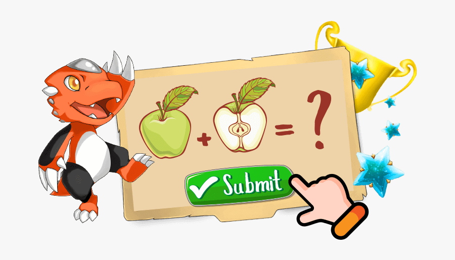 Transparent Student Doing Math Clipart - Cartoon, Transparent Clipart