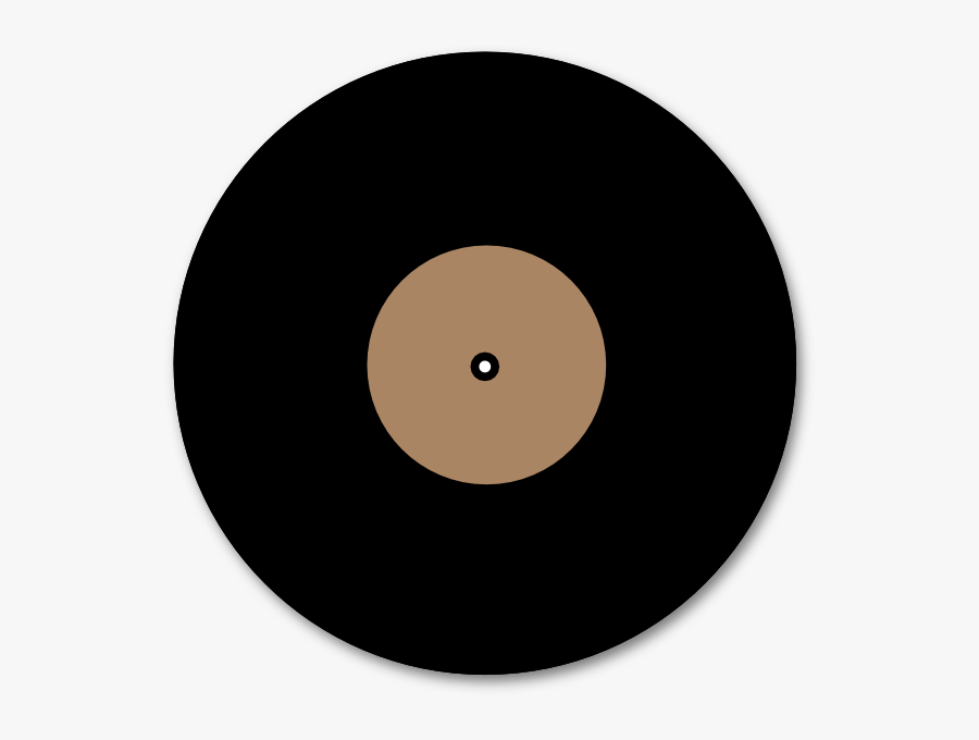 Solid Color Vinyl Record Clip Art At Clker - Circle, Transparent Clipart