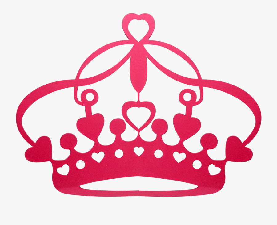 Coroa Princess Aurora Party, Crown Template, Vinyl - Coroa Com Coração Png, Transparent Clipart