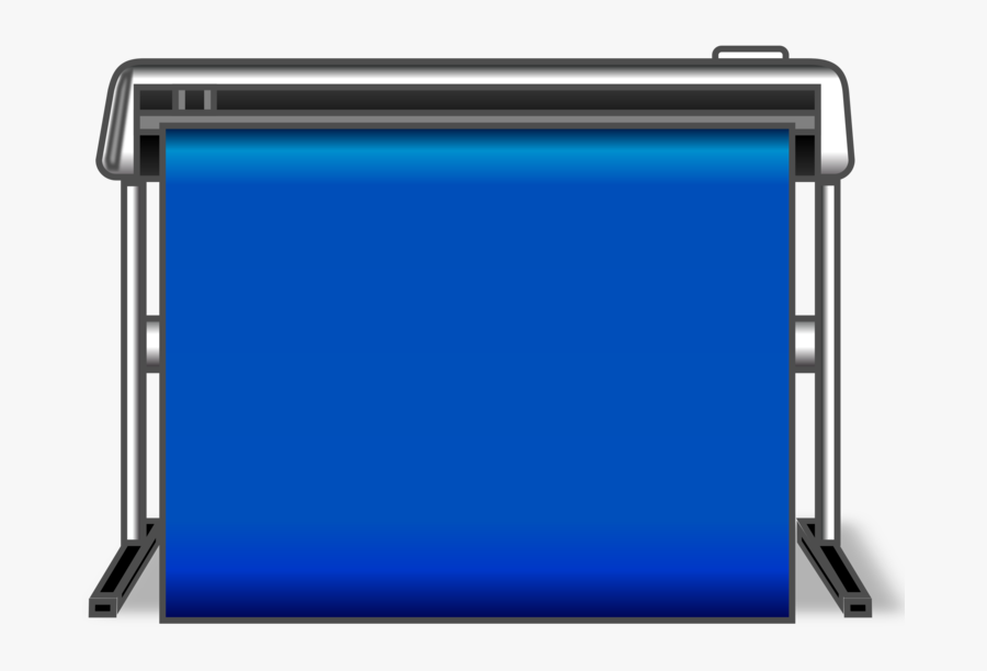 Display Blue - Plotter Free Vector, Transparent Clipart