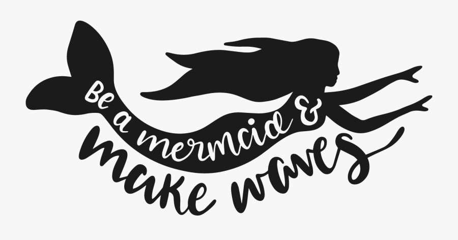 Mermaid Decal, Transparent Clipart