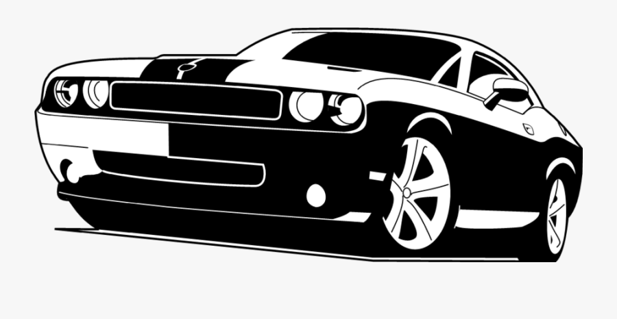 Harley Davidson Clipart Vinyl - Dodge Challenger Clipart , Free Transparent...