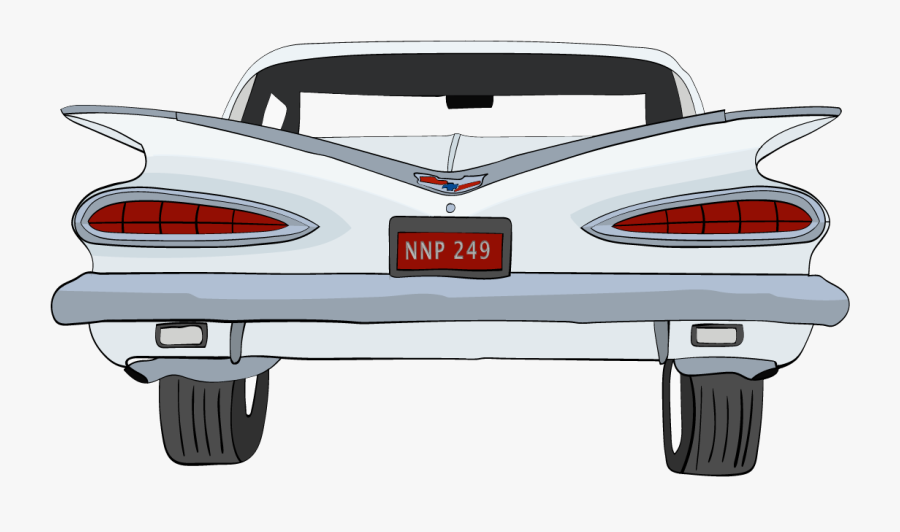 1959 Impala Cartoon, Transparent Clipart